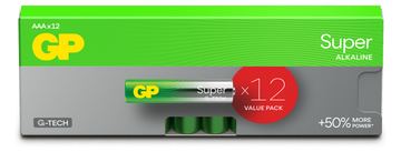 GP Battery Super Alkaline AAA/LR03 Battery. 12-Pack - Batterie - Micro (AAA) von LumaTech