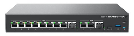 Grandstream GCC6000 Series GCC6011 - Switch - L3 - unmanaged - 10 x 10/100/1000 (PoE)