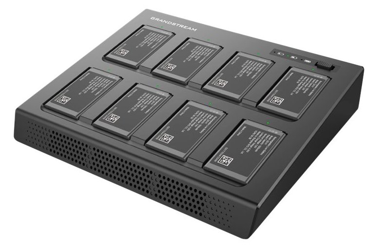 Grandstream GMC08 - Batterieladegerät + AC-Netzteil
