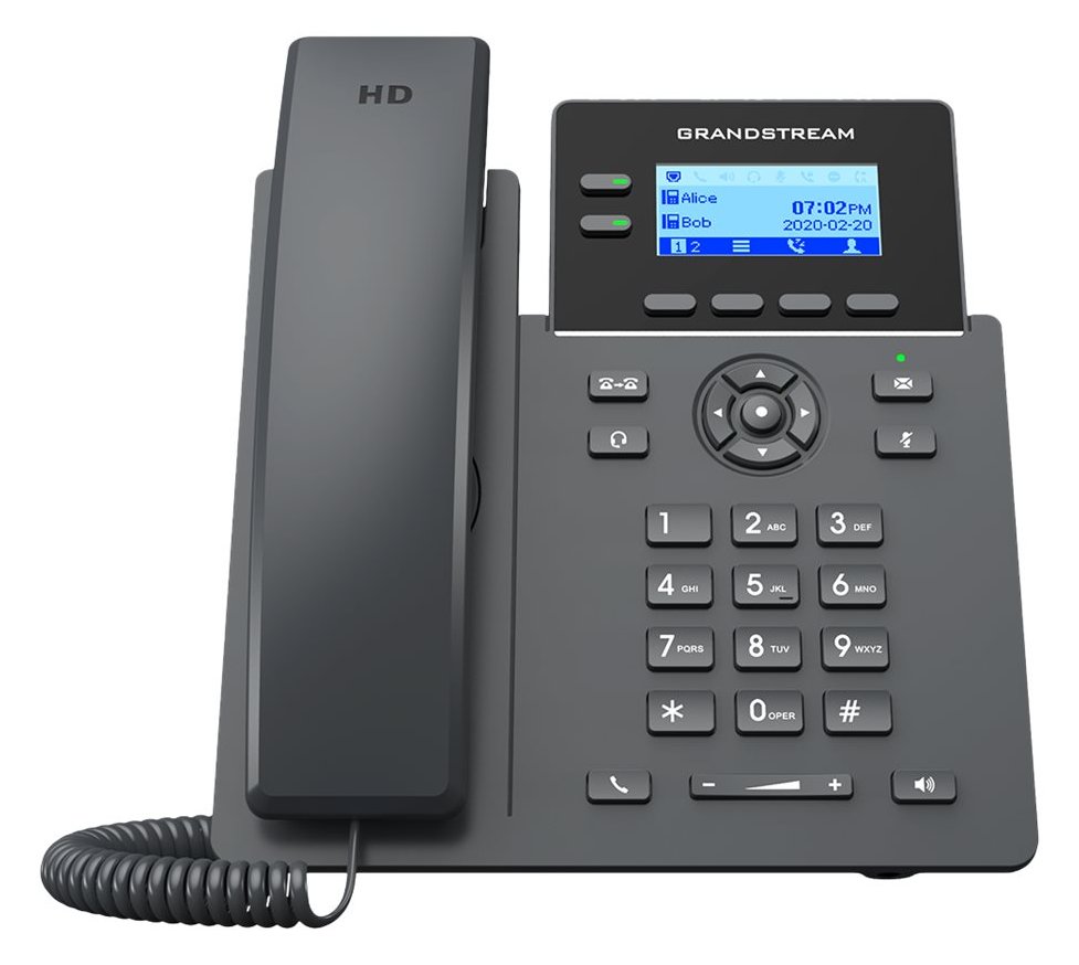 Grandstream GRP2602W - VoIP-Telefon - IEEE 802.11a/b/g/n/ac (Wi-Fi)