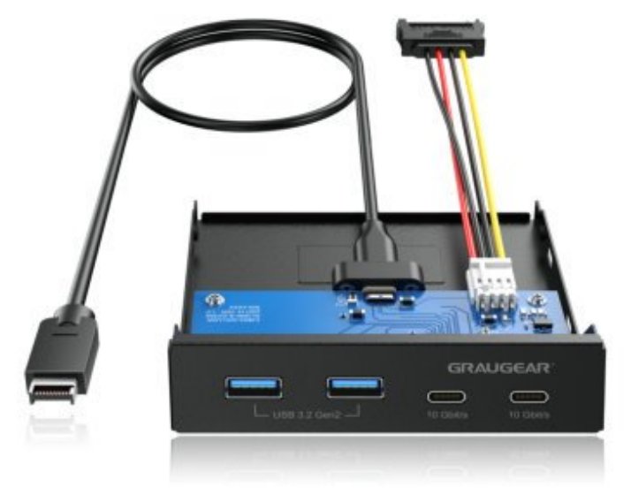GrauGear G-MP02 - Universal - Frontabdeckung - Schwarz - 102 mm - 102 mm - 25 mm