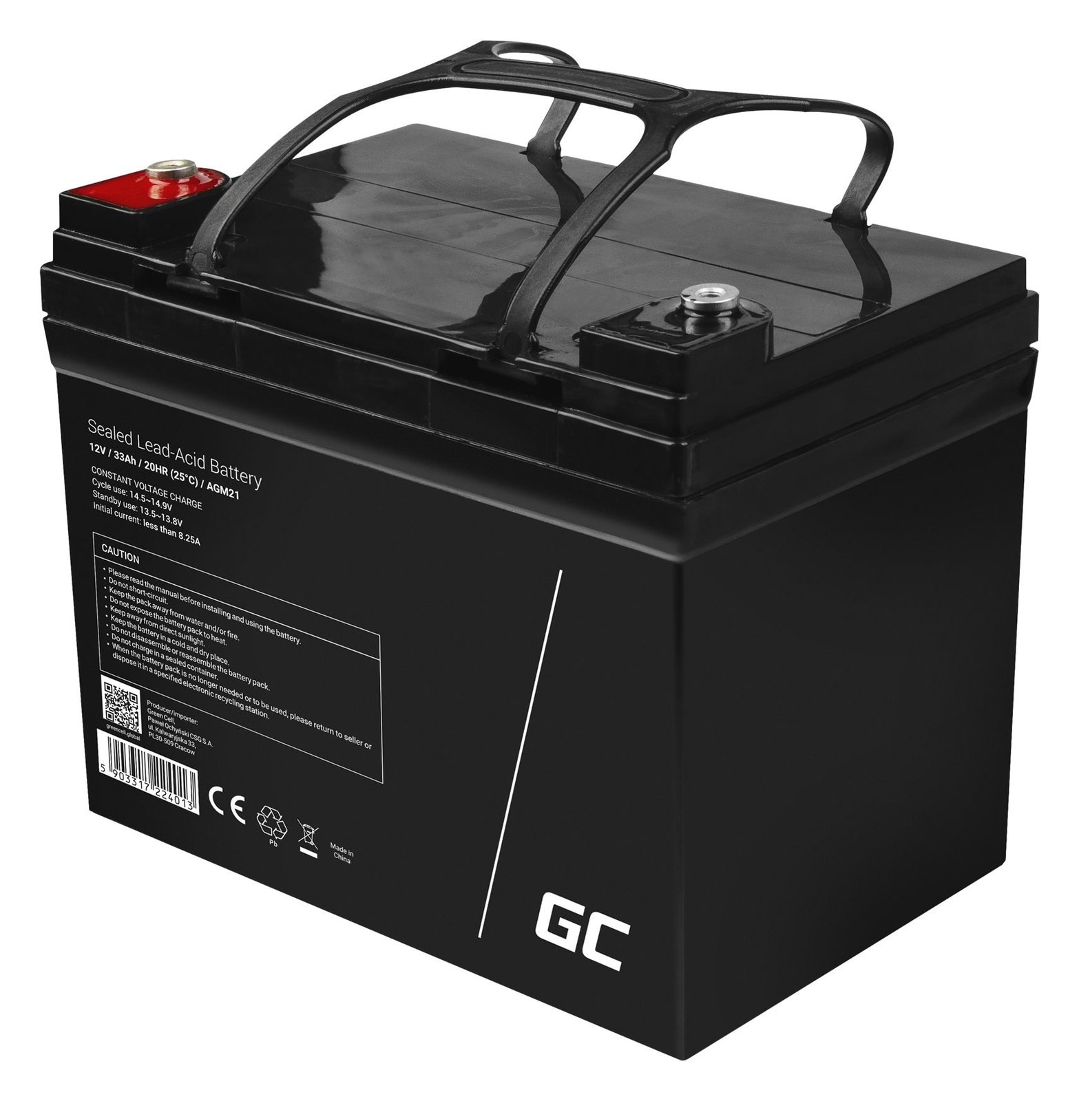 Green Cell USV-Akku - 1 x Batterie - Sealed Lead Acid (SLA)