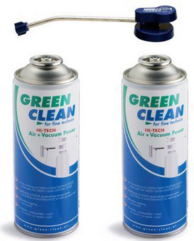 Green Clean GS-2051 - Luftdruckreiniger für Gerätereinigung - 400 ml - Blau - Grün - Weiß - 135 mm - 200 mm