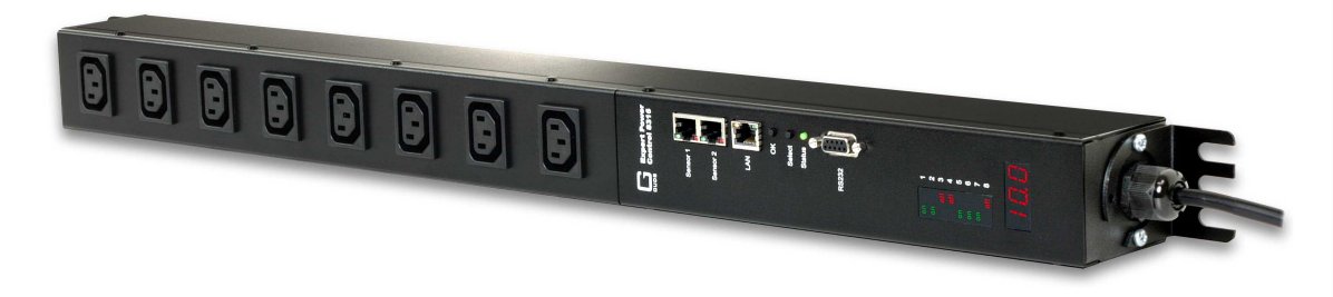 Gude 8314-2 EPC 1x16A 8xC13 2xSensorport IPv6 SNMPv3 Phasemessung