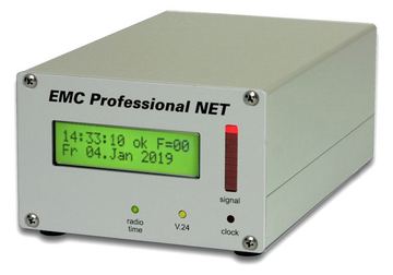 Gude DCF77-Zeitserver - NTP-Server, LC-Display, Signalmonitor, 1 Relaisausgang von LumaTech