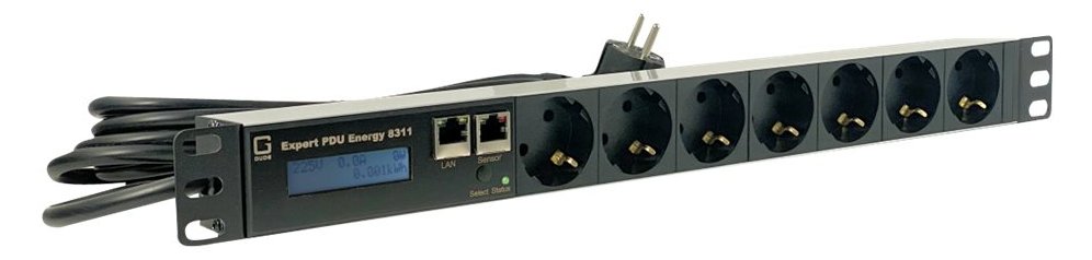 Gude Expert PDU Energy 8311-1 - Stromverteilungseinheit (Rack - einbaufähig)