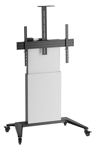Hagor BrackIT - Wagen - für Flachbildschirm - lift - Schwarz, weiß - Bildschirmgröße: 140-218 cm (55-86)