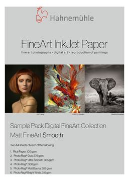 Hahnemühle Digital FineArt - Seidig - A4 (210 x 297 mm) von LumaTech
