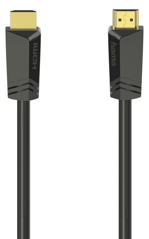 Hama High Speed HDMI™-Kabel, Stecker - Stecker, 4K, Ethernet, vergoldet, 7,5 m