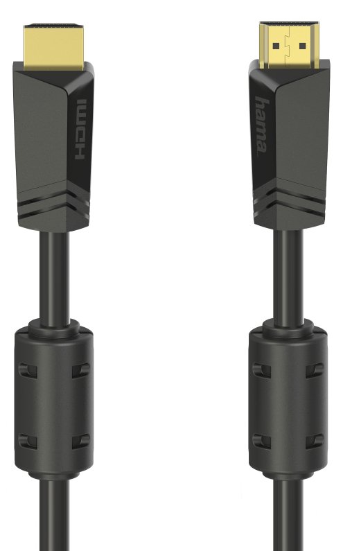 Hama Highspeed - HDMI-Kabel mit Ethernet - HDMI männlich zu HDMI männlich