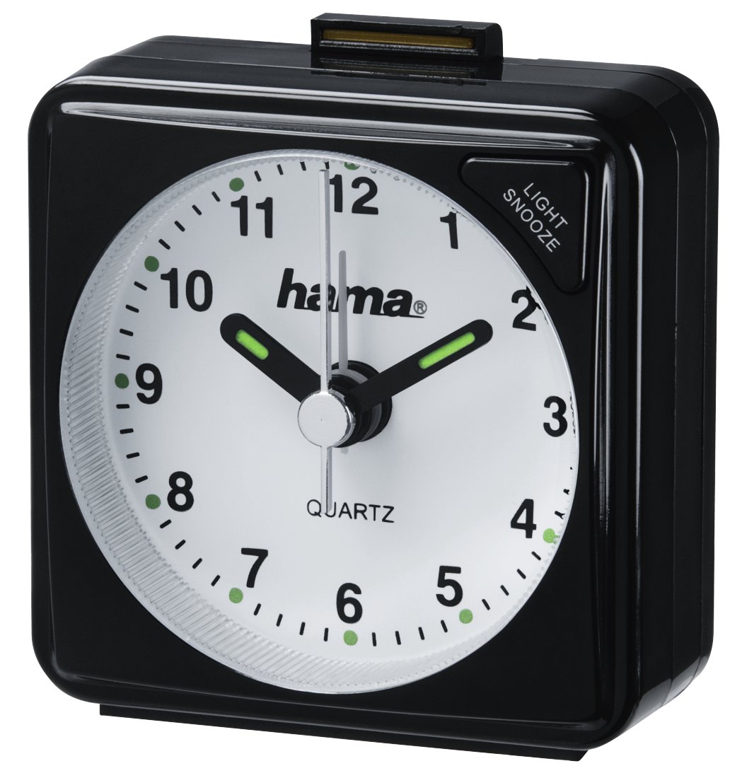 Hama Reisewecker A50, Schwarz