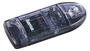 Hama USB-3.0-Kartenleser, SD/micro SD, Anthrazit von LumaTech