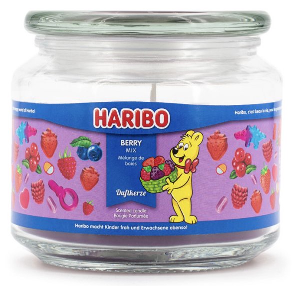 Haribo Duftkerze Berry Mix - 300g