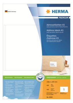 HERMA Premium - Papier - matt - permanent selbstklebend von LumaTech