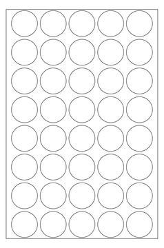 HERMA Verschlussetiketten - 19 mm diameter - durchsichtig - Polyester (Packung mit 640) von LumaTech