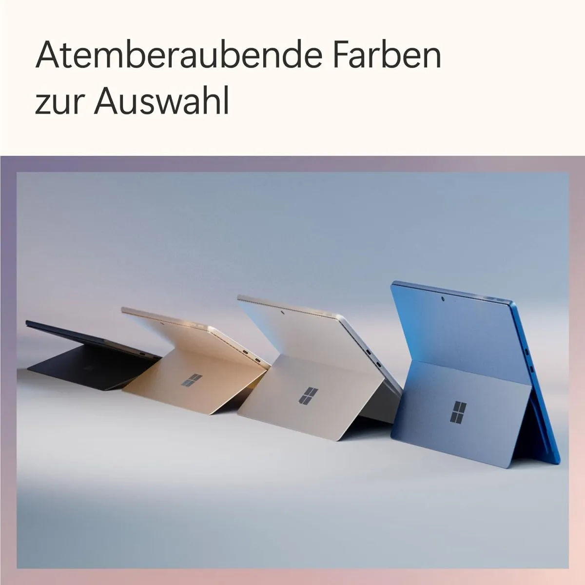 Microsoft Surface Pro | Copilot+ PC | 12” LCD Touchscreen | Snapdragon® X Plus | 16GB RAM | 256GB Speicher | Neuestes Modell | Platin — Bild 6