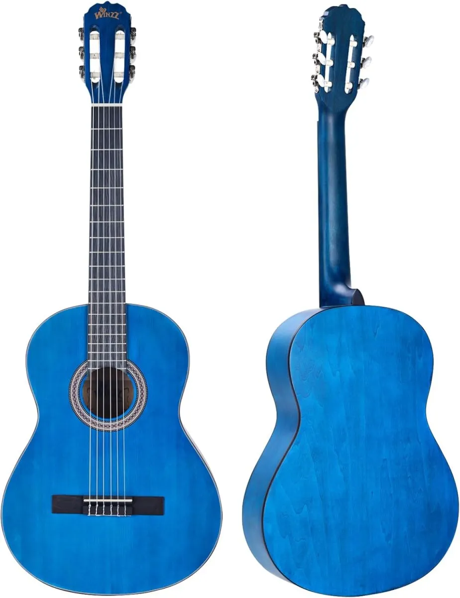 Winzz Konzertgitarre 4/4 Erwachsene, Klassische Gitarre für Anfänger 39 Zoll — Bild 3