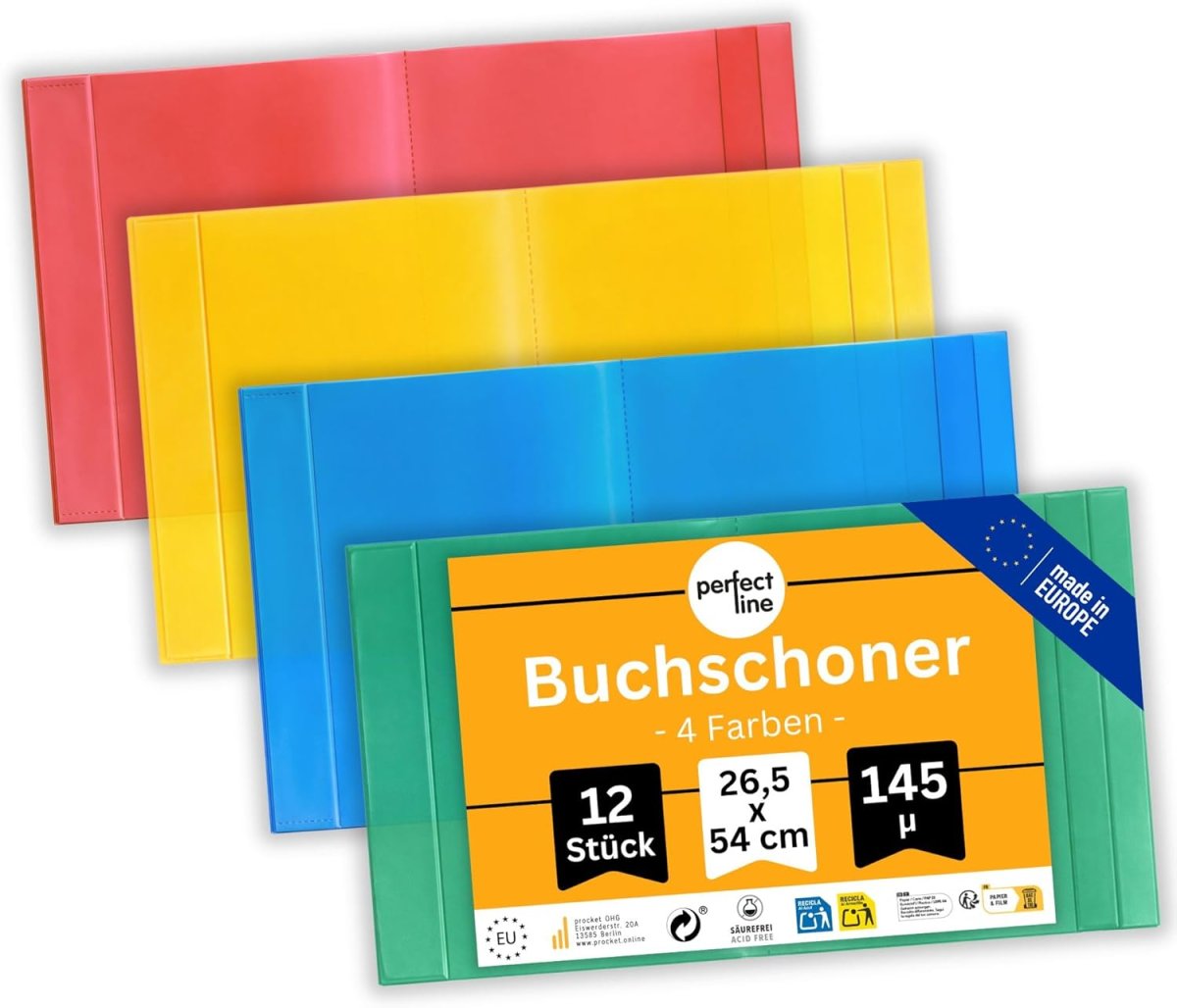 1 Set (12 Stk.) - Bunt