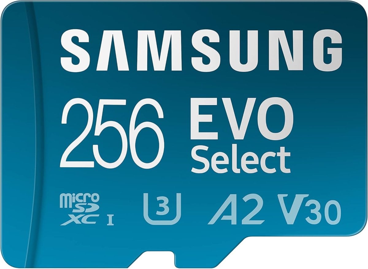 Samsung EVO Select (2024) microSD-Karte + SD-Adapter, 512 GB, Speicherkarte für Smartphone und Tablet, UHS-I U3, 4K UHD, Full HD, 160 MB/s Lesen, MB-ME512SA/EU