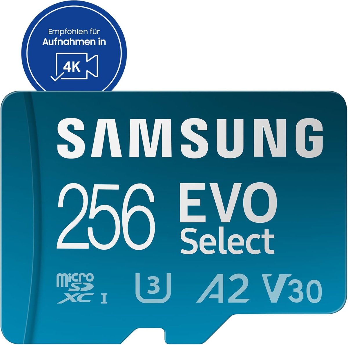 Samsung EVO Select (2024) microSD-Karte + SD-Adapter, 512 GB, Speicherkarte für Smartphone und Tablet, UHS-I U3, 4K UHD, Full HD, 160 MB/s Lesen, MB-ME512SA/EU — Bild 2