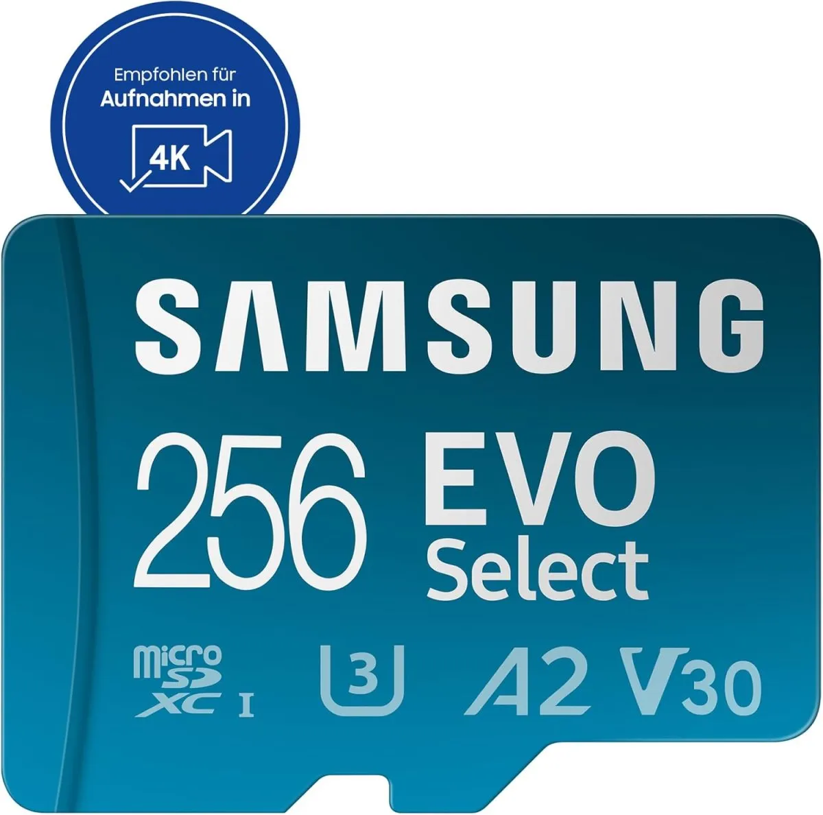Samsung EVO Select (2024) microSD-Karte + SD-Adapter, 512 GB, Speicherkarte für Smartphone und Tablet, UHS-I U3, 4K UHD, Full HD, 160 MB/s Lesen, MB-ME512SA/EU — Bild 2