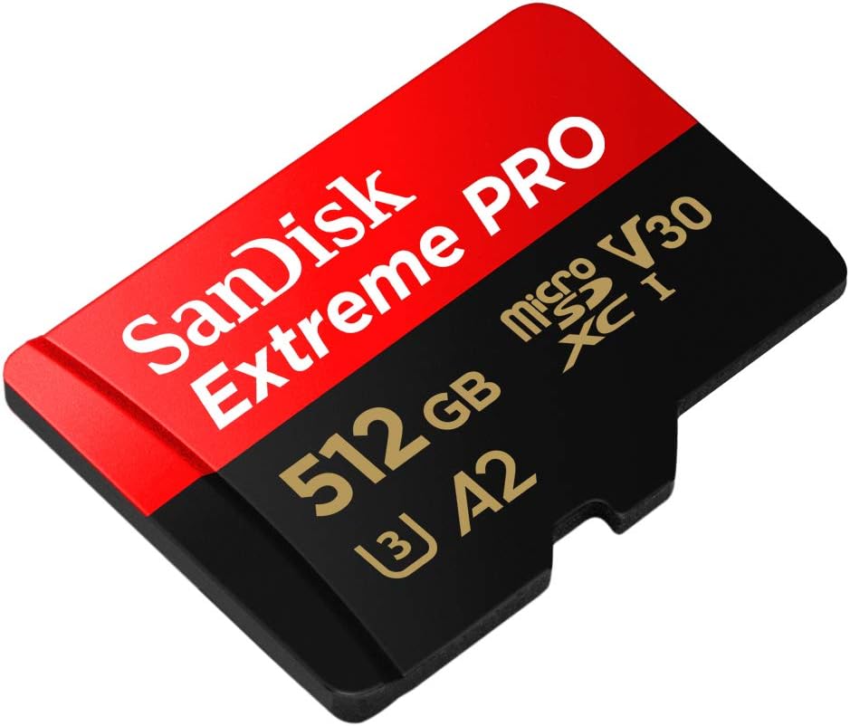 SanDisk Extreme PRO microSDXC UHS-I Speicherkarte 1 TB + Adapter & RescuePRO Deluxe (Für Smartphones, Actionkameras oder Drohnen, A2, Class 10, V30, U3, 200 MB/s Übertragung) — Bild 2