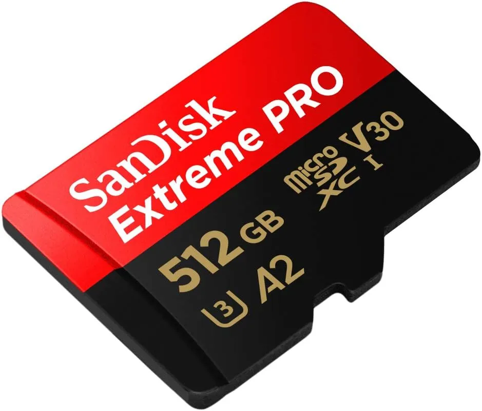 SanDisk Extreme PRO microSDXC UHS-I Speicherkarte 1 TB + Adapter & RescuePRO Deluxe (Für Smartphones, Actionkameras oder Drohnen, A2, Class 10, V30, U3, 200 MB/s Übertragung) — Bild 2