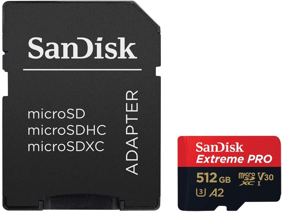 SanDisk Extreme PRO microSDXC UHS-I Speicherkarte 1 TB + Adapter & RescuePRO Deluxe (Für Smartphones, Actionkameras oder Drohnen, A2, Class 10, V30, U3, 200 MB/s Übertragung) — Bild 3